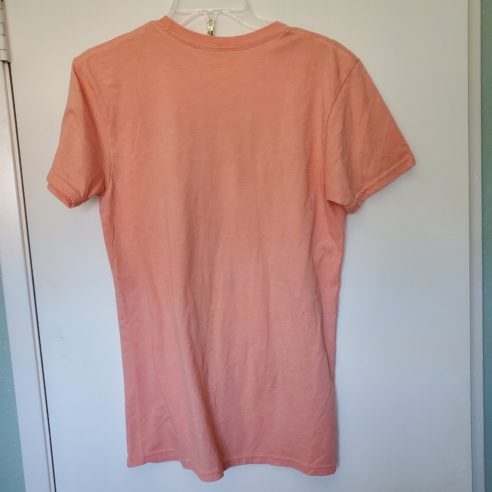 Women's Disney Cruiseline Coral Tee Castaway Cay Tropical Mickey Size Small - Picture 2 of 5